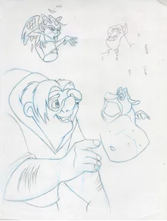 The Hunchback of Notre Dame autograph