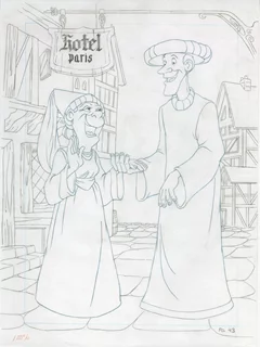 The Hunchback of Notre Dame autograph