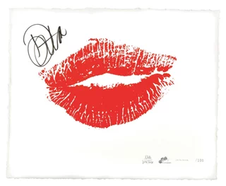 Dita Von Teese autograph