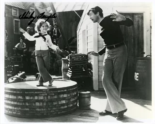 Shirley Temple autograph