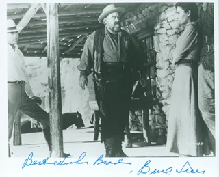 Burl Ives autograph