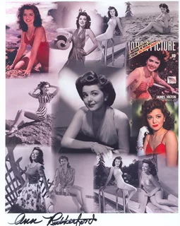 Ann Rutherford autograph