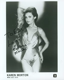 Karen Morton autograph