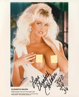 Elizabeth Hilden autograph