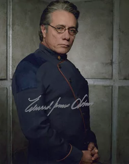 Edward James Olmos autograph