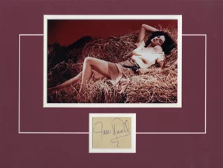 Jane Russell autograph