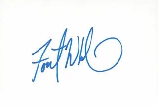 Forest Whitaker autograph