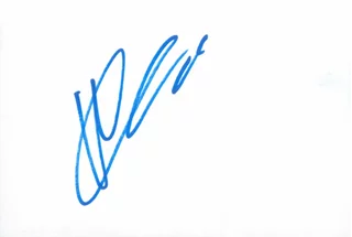 Hayden Christensen autograph