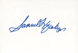 Samuel L. Jackson autograph