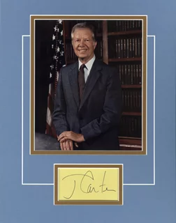 Jimmy Carter autograph