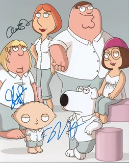 Family Guy autograph