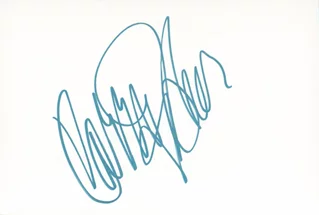 Carrie Fisher autograph