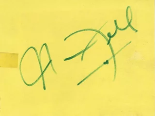 Norman Fell autograph