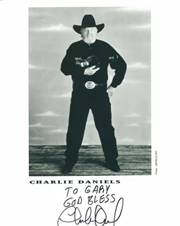 Charlie Daniels autograph