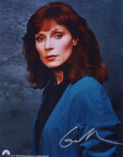 Gates McFadden autograph