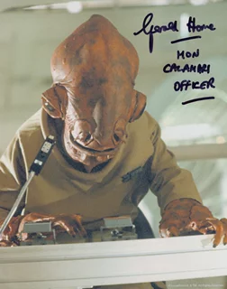 Gerald Home autograph