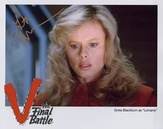 Greta Blackburn autograph