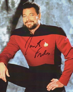 Jonathan Frakes autograph