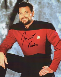 Jonathan Frakes autograph