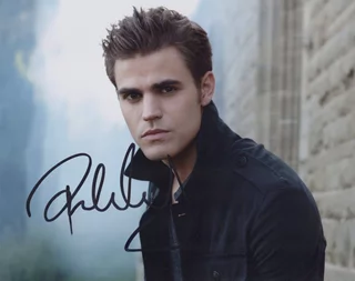 Paul Wesley autograph