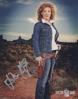 Alex Kingston autograph