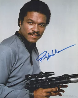 Billy Dee Williams autograph