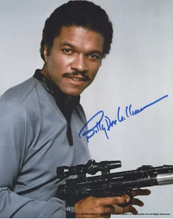 Billy Dee Williams autograph