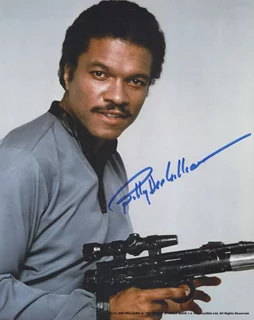 Billy Dee Williams autograph