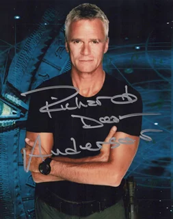 Richard Dean Anderson autograph