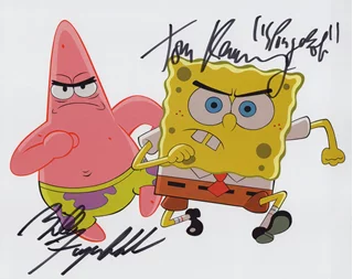 SpongeBob SquarePants autograph