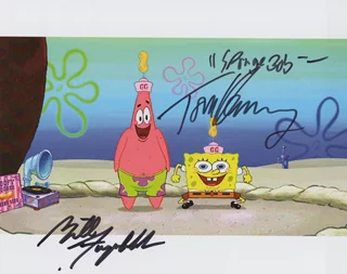 SpongeBob SquarePants autograph
