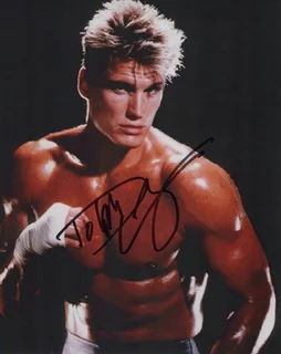 Dolph Lundgren autograph