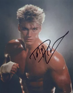 Dolph Lundgren autograph