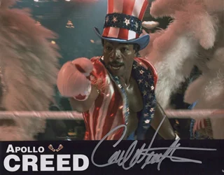Carl Weathers autograph