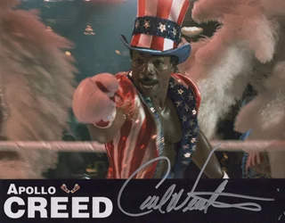 Carl Weathers autograph