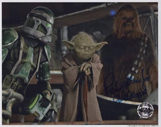 Peter Mayhew autograph