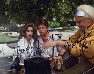 Back to the Future autograph