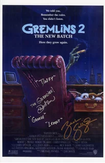 Gremlins 2: The New Batch autograph