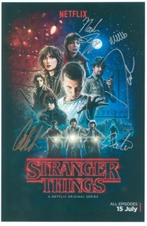 Stranger Things autograph