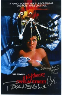 A Nightmare on Elm Street autograph