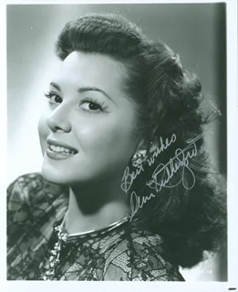 Ann Rutherford autograph