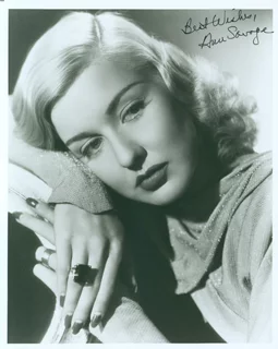 Ann Savage autograph