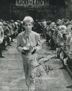 Mark Lester autograph