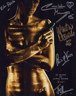 James Bond autograph