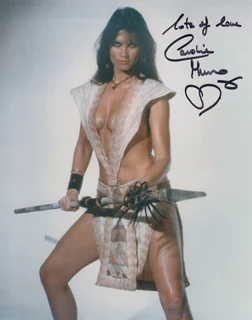 Caroline Munro autograph