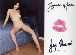 Jay Marie autograph