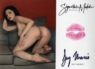 Jay Marie autograph