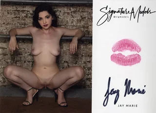 Jay Marie autograph