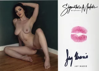 Jay Marie autograph