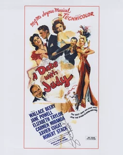 Jane Powell autograph